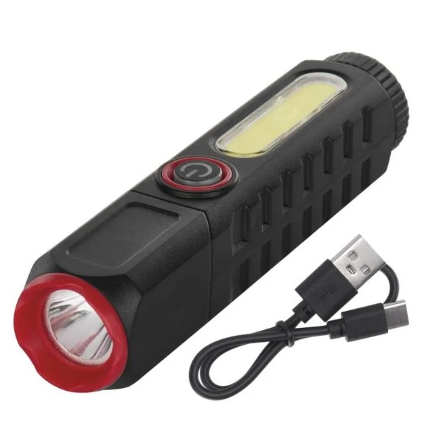 Фото - Ліхтар акумуляторний EMOS лампа LED P4720 120Lm Li-Ion 400 mAh  пласт.